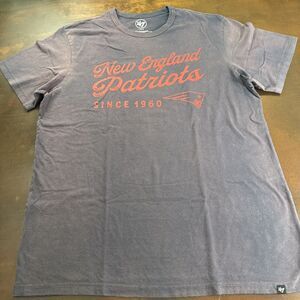 New England Patriots NFL Dusted Jet Blue Shirt Size Men's Large Sportswear